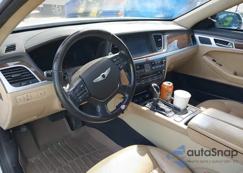 2015 Hyundai Genesis 3.8 from USA, damaged, VIN KMHGN4JE4FU028754